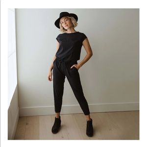 Albion Fit Jumpsuit - Light Grey/Stone